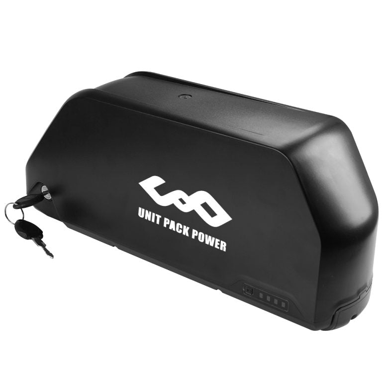 Jumbo Polly Shark Down Tube E-Bike Battery โ 48V / 52V / 60V (19.2Ah-25Ah) โ Standard, LG & Samsung Cells, 250W-2300W Compatibility