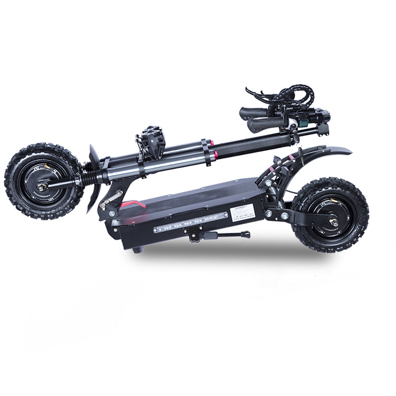 Quickwheel Explorer Folding Electric Scooter – Dual 3000W Motors (6000W Total) 60v 40Ah Samsung Battery, 85km/h Top Speed, 100km Range, High-Performance Adult E-Scooter