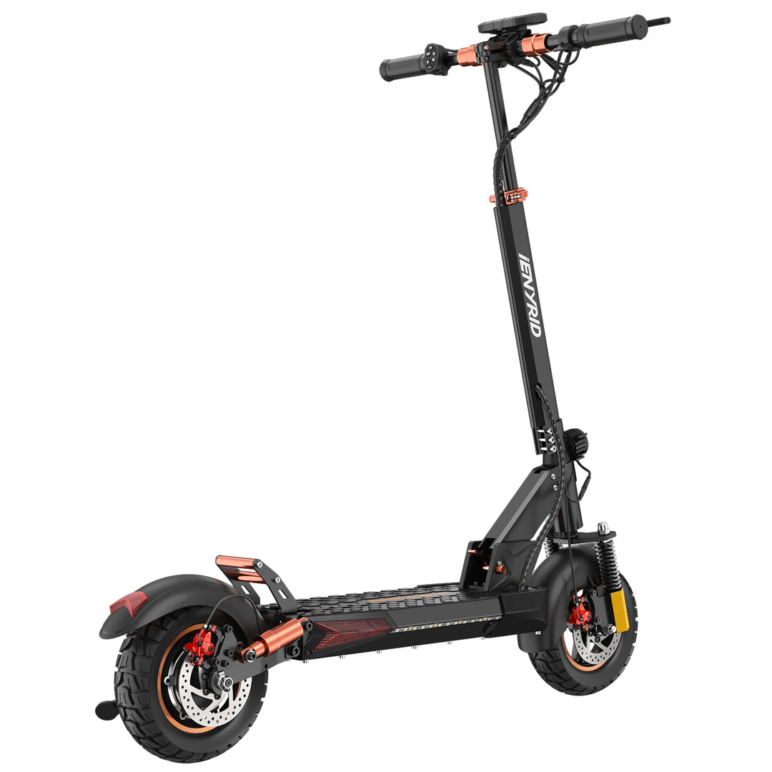 iENYRID M4 Pro S+ 800W Electric Scooter (No Seat), 48V 10Ah Battery, 10" Off-Road Pneumatic Tires, Top Speed 28 mph, Range 20-30 Miles