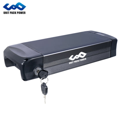 Rear Rack E-Bike Battery – 48V / 52V (20Ah-27Ah) – Standard Cells, 250W-2000W Compatibility