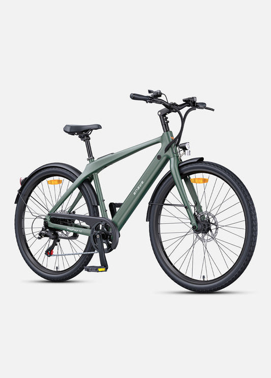 ENGWE MAPFOUR N1 AIR 250W MOTOR 25KM/H 36V 10Ah SAMSUNG Removable Lithium-ion Battery 700*38C Spoke Tires CARBON ELECTRIC BIKE