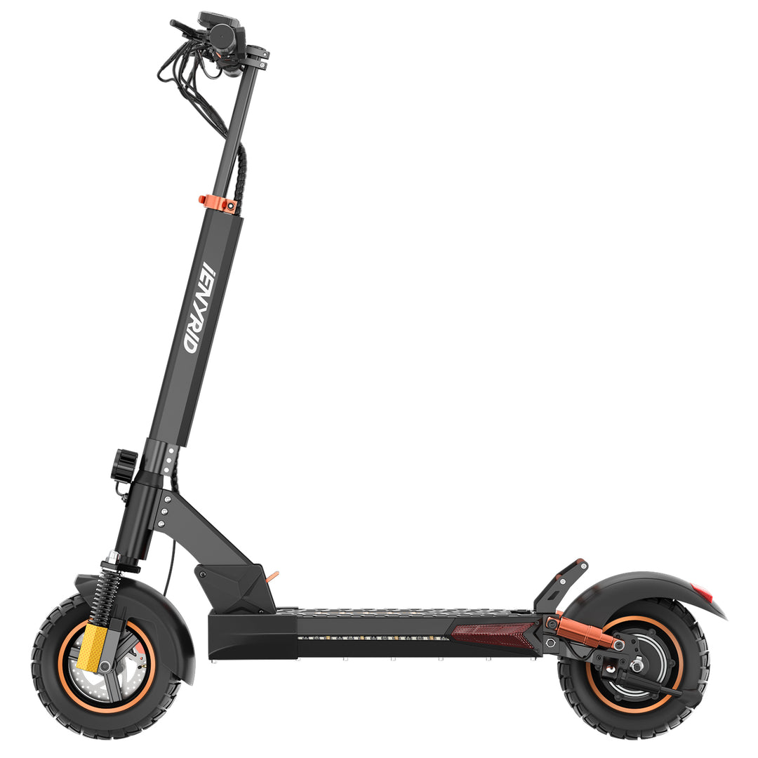 iENYRID M4 Pro S+ 800W Electric Scooter (No Seat), 48V 10Ah Battery, 10" Off-Road Pneumatic Tires, Top Speed 28 mph, Range 20-30 Miles