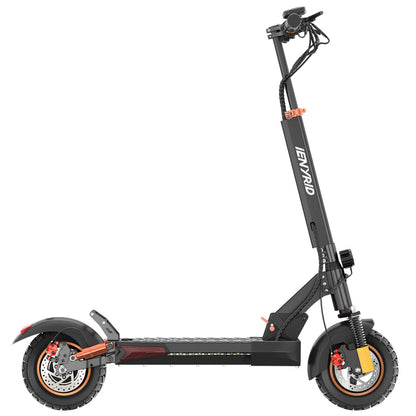 iENYRID M4 Pro S+ 800W Electric Scooter (No Seat), 48V 10Ah Battery, 10" Off-Road Pneumatic Tires, Top Speed 28 mph, Range 20-30 Miles