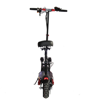 Emanba V-L10 PRO 800W 10" Off-Road Electric Scooter 45km/h 48V 16Ah Foldable Commuter with Front+Rear Suspension