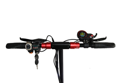 Emanba V-L10 PRO 800W 10" Off-Road Electric Scooter 45km/h 48V 16Ah Foldable Commuter with Front+Rear Suspension