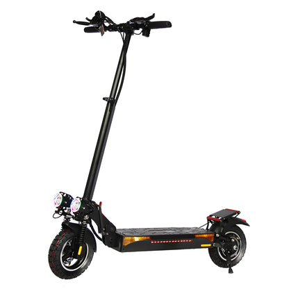 Emanba V-L12 MAX 800W 10" Off-Road Electric Scooter 45km/h 48V 16Ah Foldable Commuter with Front+Rear Suspension