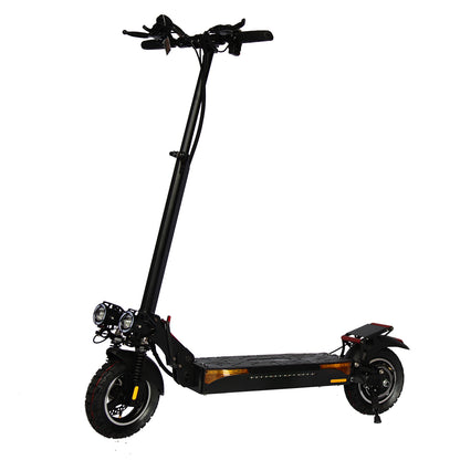 Emanba V-L12 MAX 800W 10" Off-Road Electric Scooter 45km/h 48V 16Ah Foldable Commuter with Front+Rear Suspension