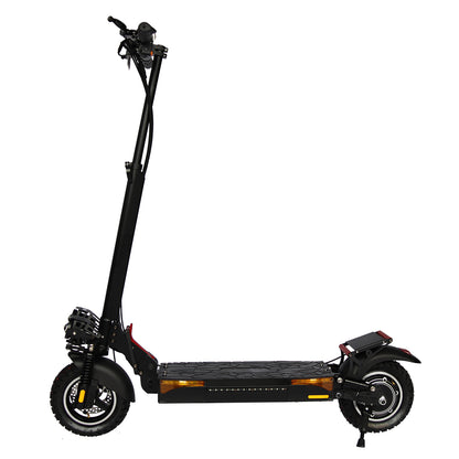 Emanba V-L12 MAX 800W 10" Off-Road Electric Scooter 45km/h 48V 16Ah Foldable Commuter with Front+Rear Suspension