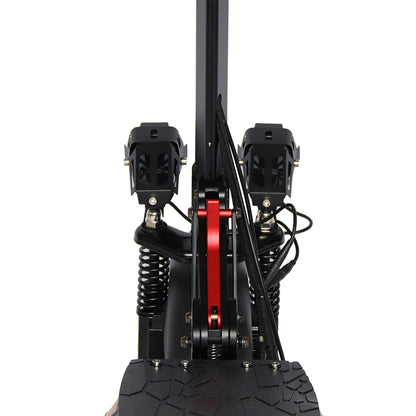 Emanba V-L12 MAX 800W 10" Off-Road Electric Scooter 45km/h 48V 16Ah Foldable Commuter with Front+Rear Suspension