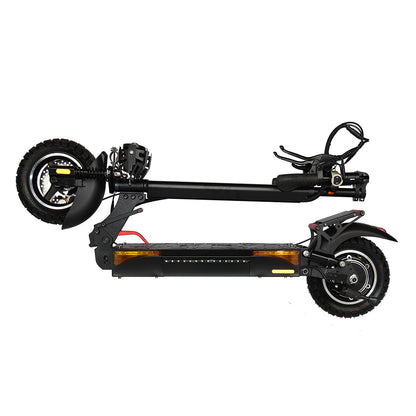 Emanba V-L12 MAX 800W 10" Off-Road Electric Scooter 45km/h 48V 16Ah Foldable Commuter with Front+Rear Suspension