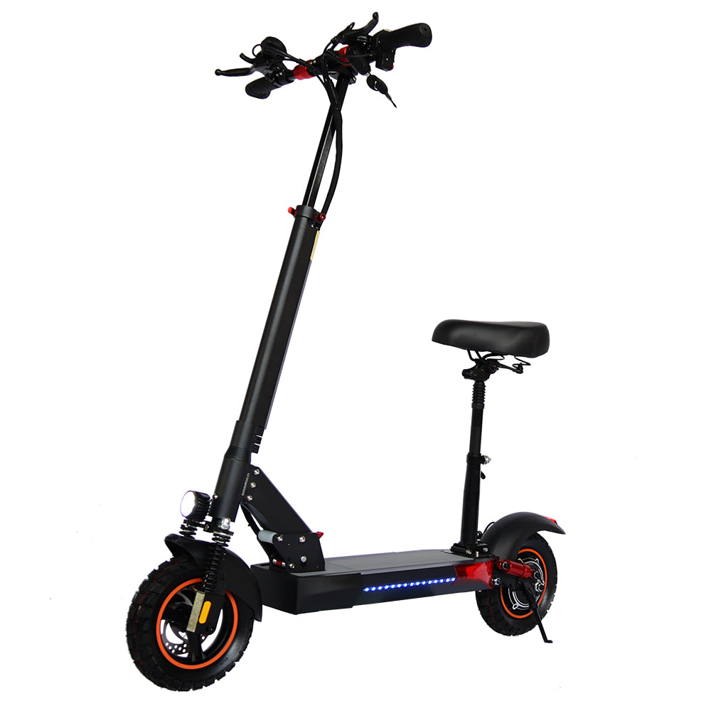 Emanba V-M4 PRO 800W 10" Off-Road Electric Scooter 45km/h 48V 16Ah Foldable Commuter with Front+Rear Suspension