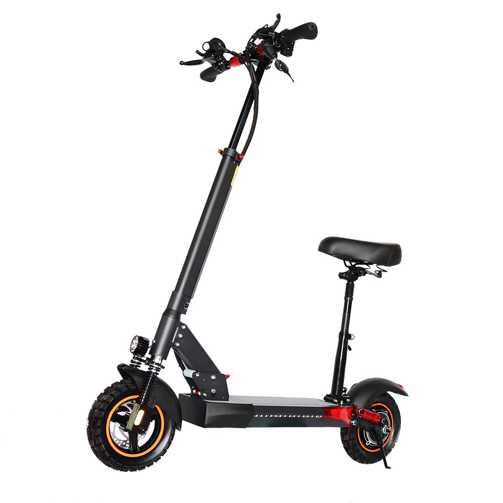 Emanba V-M4 PRO 800W 10" Off-Road Electric Scooter 45km/h 48V 16Ah Foldable Commuter with Front+Rear Suspension