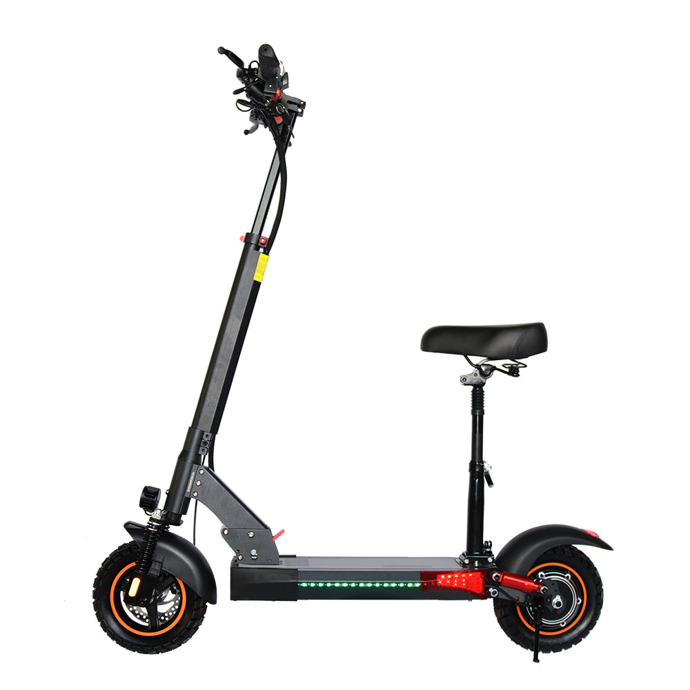 Emanba V-M4 PRO 800W 10" Off-Road Electric Scooter 45km/h 48V 16Ah Foldable Commuter with Front+Rear Suspension
