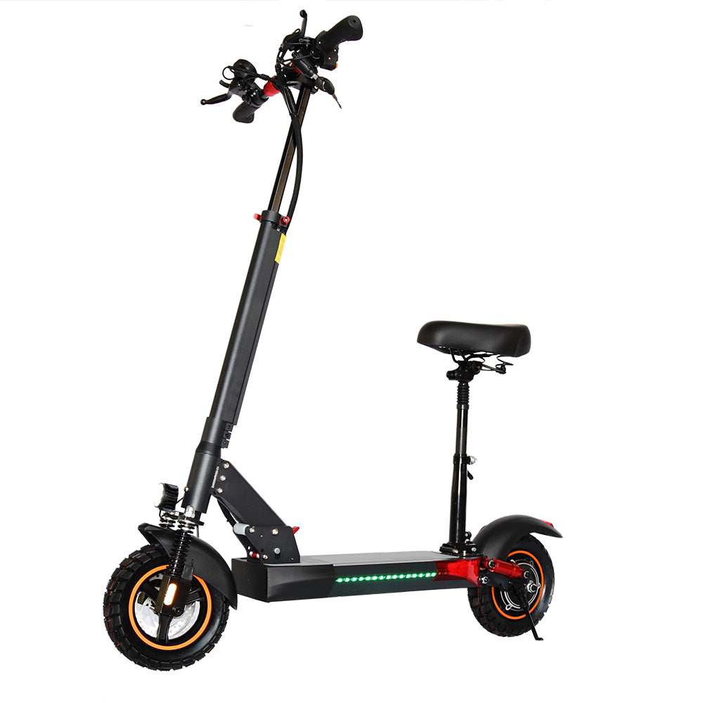Emanba V-M4 PRO 800W 10" Off-Road Electric Scooter 45km/h 48V 16Ah Foldable Commuter with Front+Rear Suspension