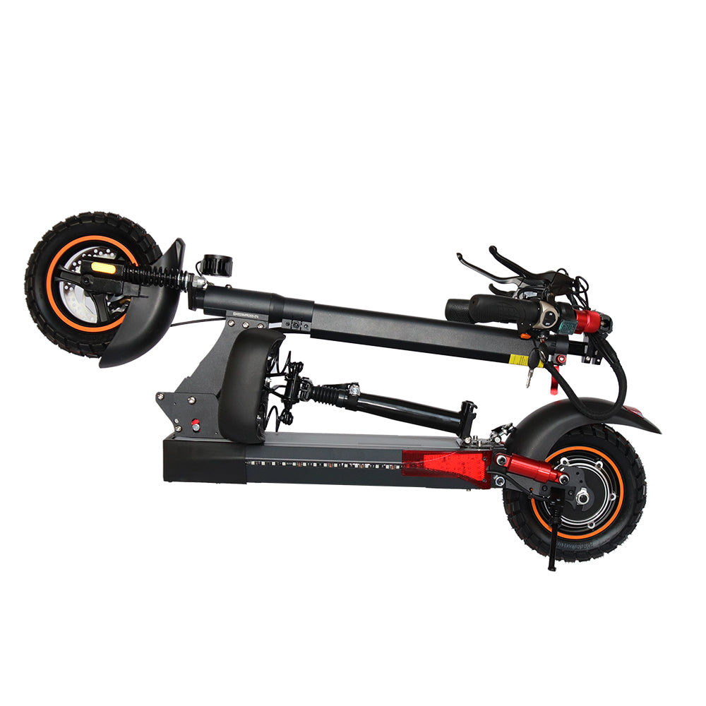 Emanba V-M4 PRO 800W 10" Off-Road Electric Scooter 45km/h 48V 16Ah Foldable Commuter with Front+Rear Suspension
