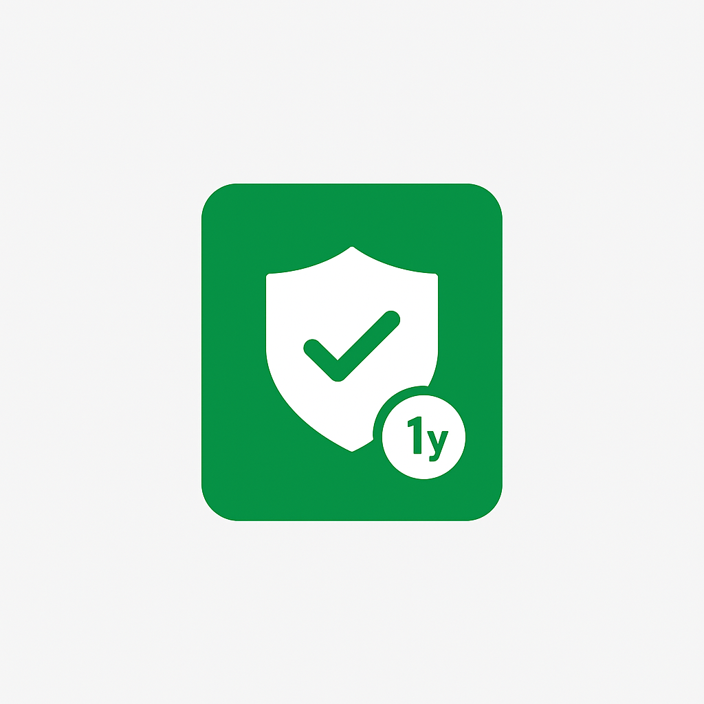 1-Year Warranty Extension