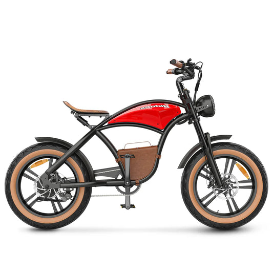 Hidoes B10 Electric Bike – 1000W (1500W Peak) Motor, 48V 13Ah Battery, 30MPH, 20” Fat Tires