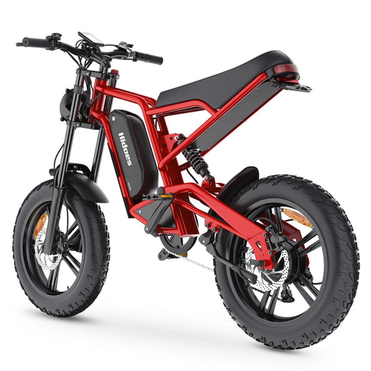 Hidoes B6 Electric Bike for Adults – 700W (1200W Peak), 6 Suspension System, High-Performance E-Bike