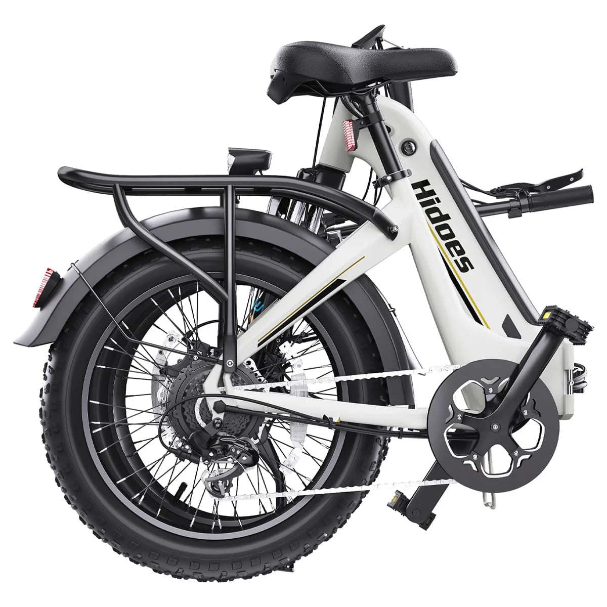 Hidoes BF1 Step-Through Folding Electric Bike – 750W Motor, 25MPH, 20” Tires, Long-Range Battery