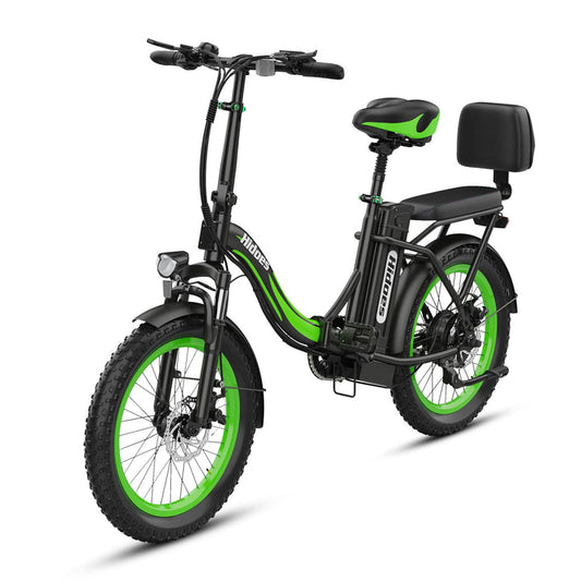 Hidoes C1 Folding Electric Bike – 750W Motor, 25MPH, 20” Fat Tires, Long-Range Battery