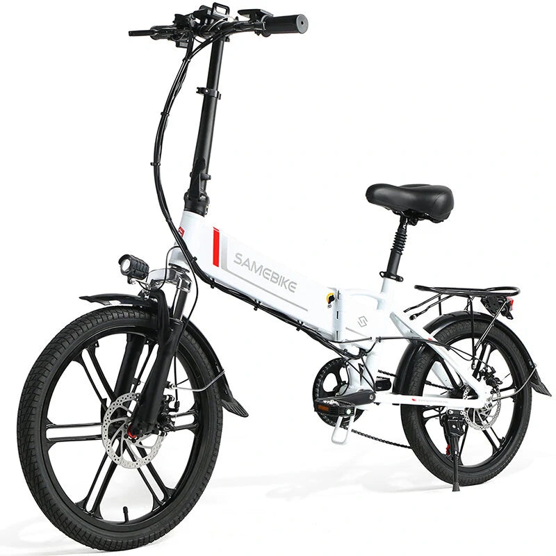 SAMEBIKE 20LVXD30-II 20-Inch Folding E-Bike, 48V 10AH, 350W, Magnesium Alloy Rim