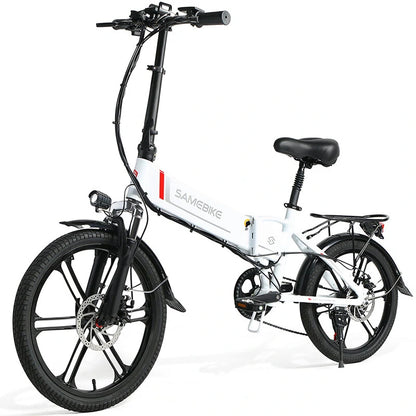 SAMEBIKE 20LVXD30-II 20-Inch Folding E-Bike, 48V 10AH, 350W, Magnesium Alloy Rim
