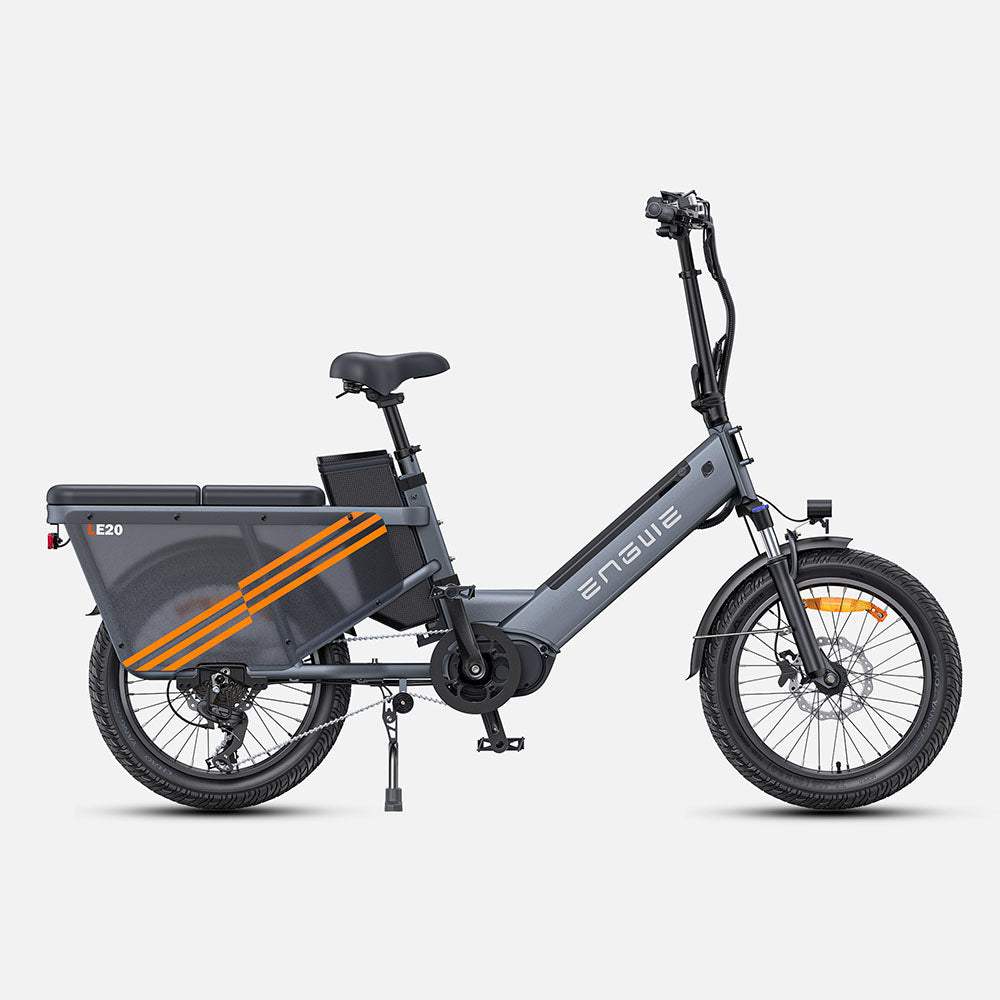ENGWE LE20 250W 20" Step-Through Cargo E-Bike 48V 19.2Ah/38.4Ah Dual Battery 25KM/H