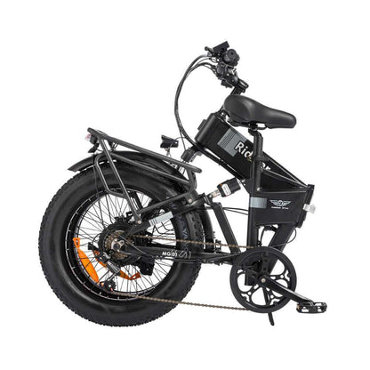 RIDSTAR H20 1000W Fat Tire Foldable Electric Bike – 48V 15Ah Battery, 35-80km Range, Dual Disc Brakes, Full Suspension
