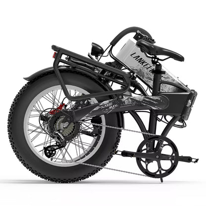 LANKELEISI X2000 MAX 20" Foldable Electric Bike 1000W*2 Dual Motor 2000W 48V 20Ah Battery