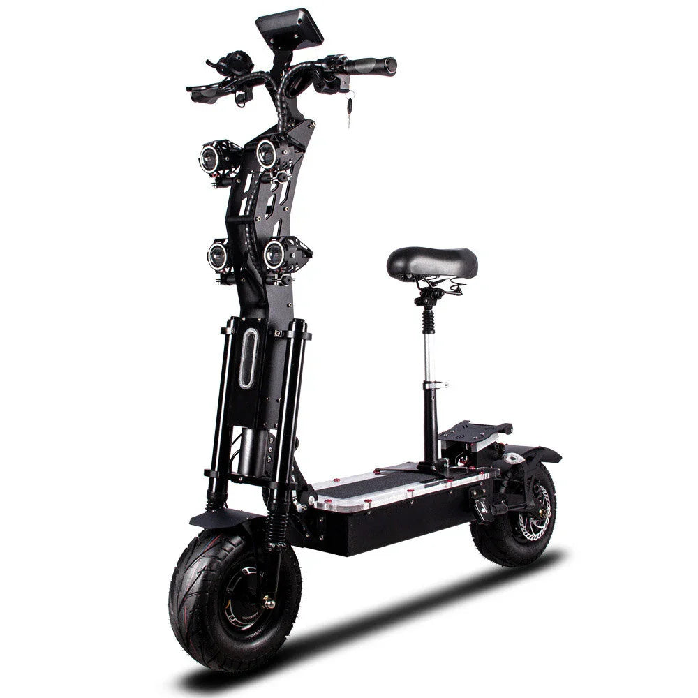 Toursor X13-10000W Electric Scooter 5000W Dual Motor | 90-100 KM/H | 90-120 KM Range | 72V 40Ah Battery | Seat Included | UK Shipping