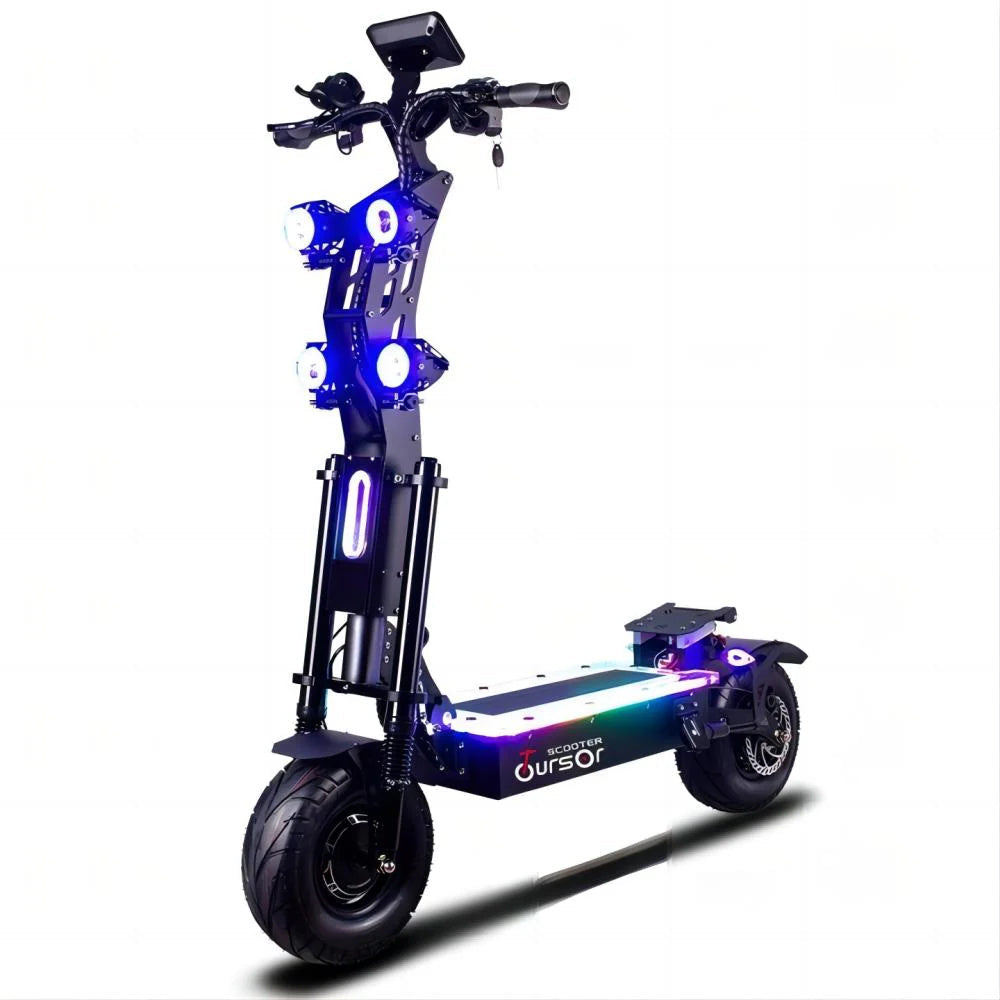 Toursor X13-10000W Electric Scooter 5000W Dual Motor | 90-100 KM/H | 90-120 KM Range | 72V 40Ah Battery | Seat Included | UK Shipping